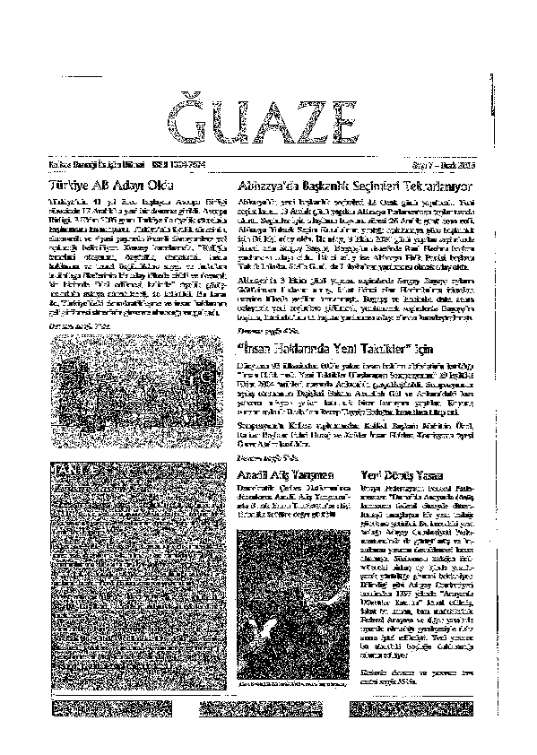 Sayı 7 | Ocak 2005